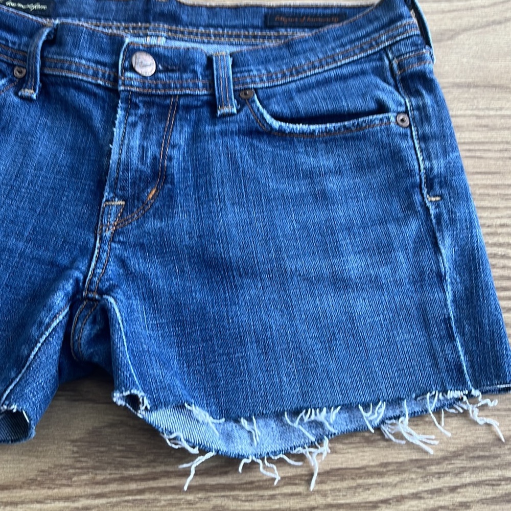 Citizens of Humanity Low Waist Flare Ingrid Cutoff Shorts Size 28 - Picture 4 of 15